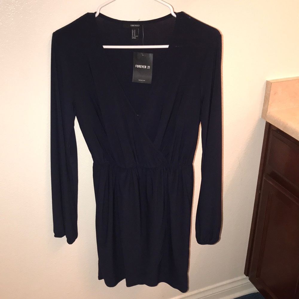 Forever21 navy blue dress